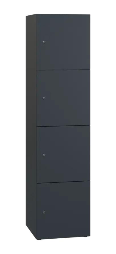 DOMINIT 44 úložná skříň 4-boxová, 1817x450x400 mm, antracit